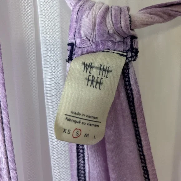 We The Free Purple Tank Top — Size Small - Picture 3 of 3